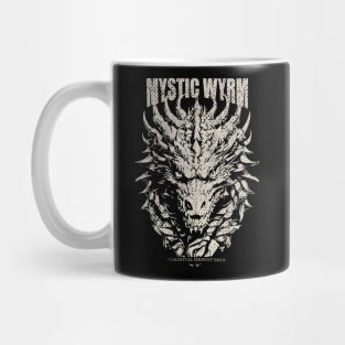 Vintage Dragon Mystic WYRM Mug